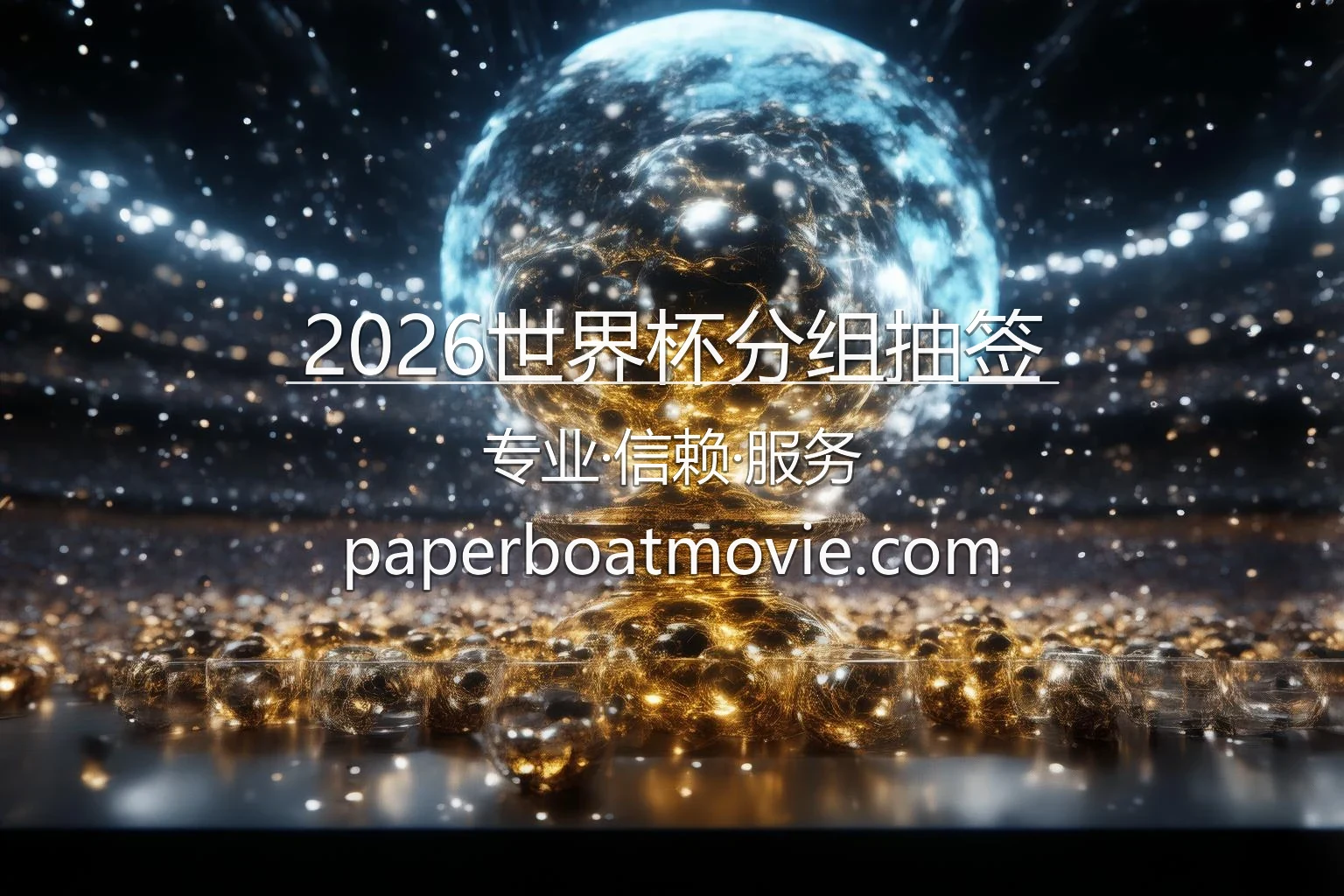 2026世界杯分组抽签仪式现场